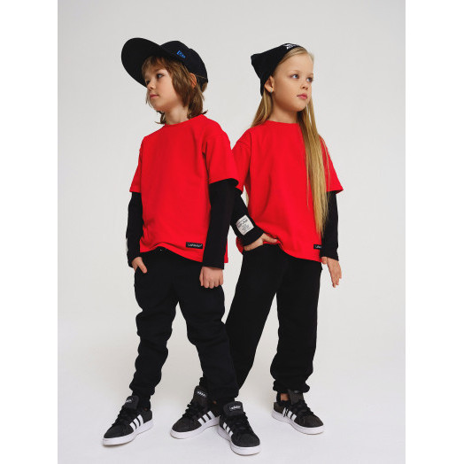 Лонгслив LF Kids, цвет красный