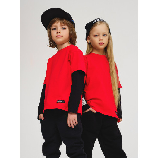 Лонгслив LF Kids, цвет красный