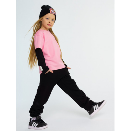Лонгслив LF Kids, цвет розовый