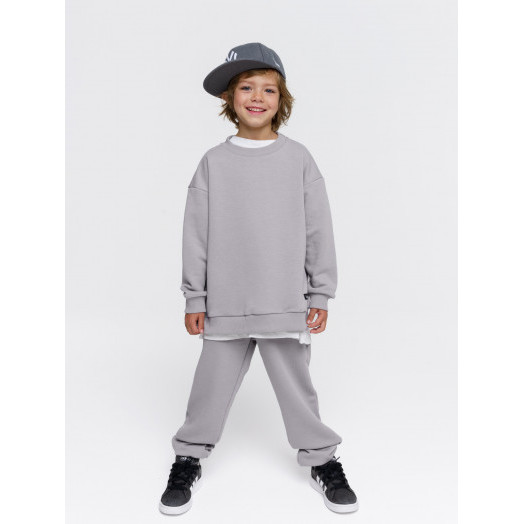 LF kids, костюм облегченный  "Sweatshirt" ( цвет светло-серый).  Арт.  D005