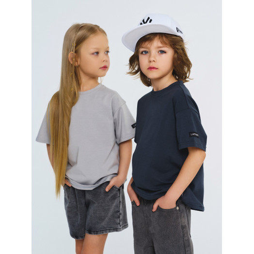 Комплект футболок от LF Kids, серый+графит