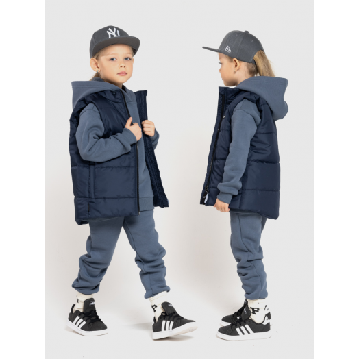 LF kids, жилет демисезонный, цвет синий LF kids, жилет демисезонный, цвет синий