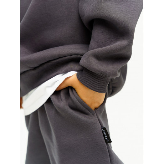 LF Kids, костюм "Over Comfort" с начесом, цвет графит