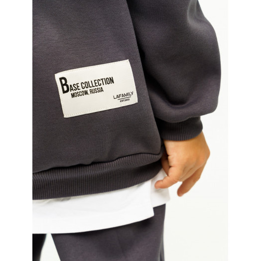 LF Kids, костюм "Over Comfort" с начесом, цвет графит