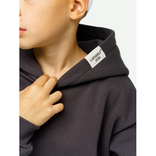 LF Kids, костюм "Over Comfort" с начесом, цвет графит