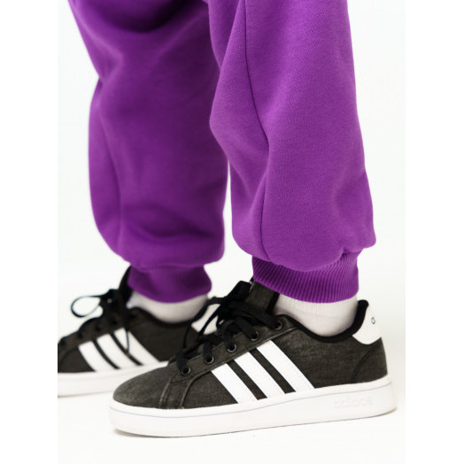 LF Kids, костюм "Over Comfort" с начесом, цвет фиолетовый