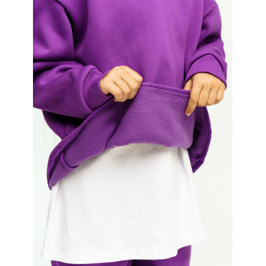 LF Kids, костюм "Over Comfort" с начесом, цвет фиолетовый