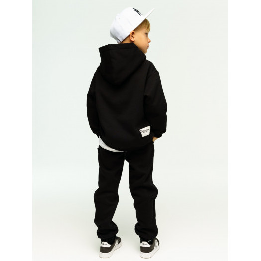 LF Kids, костюм "Over Comfort" с начесом, цвет черный LF Kids, костюм "Over Comfort" с начесом, цвет черный