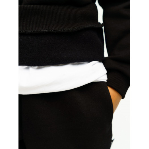 LF Kids, костюм "Over Comfort" с начесом, цвет черный LF Kids, костюм "Over Comfort" с начесом, цвет черный