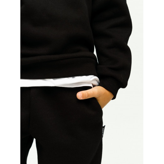 LF Kids, костюм "Over Comfort" с начесом, цвет черный LF Kids, костюм "Over Comfort" с начесом, цвет черный