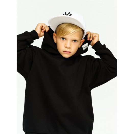 LF Kids, костюм "Over Comfort" с начесом, цвет черный LF Kids, костюм "Over Comfort" с начесом, цвет черный