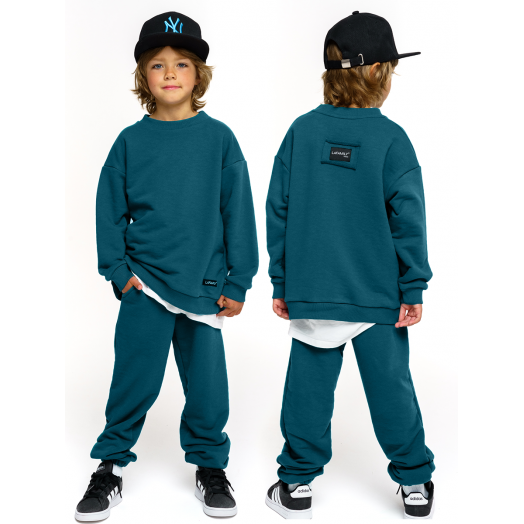 LF kids, костюм облегченный  "Sweatshirt" ( цвет корсика).  Арт.  D005