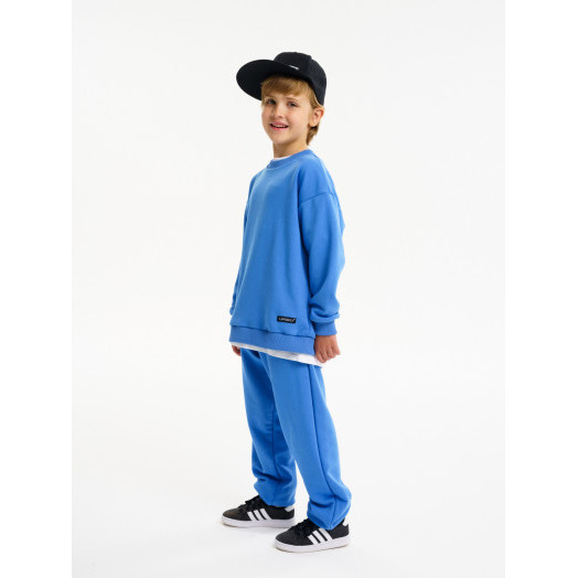 LF kids, костюм облегченный  "Sweatshirt" ( цвет василёк).  Арт.  D005