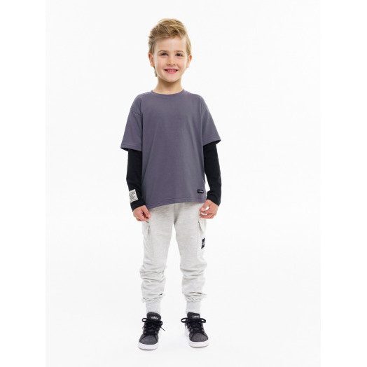 Лонгслив LF Kids, цвет графит