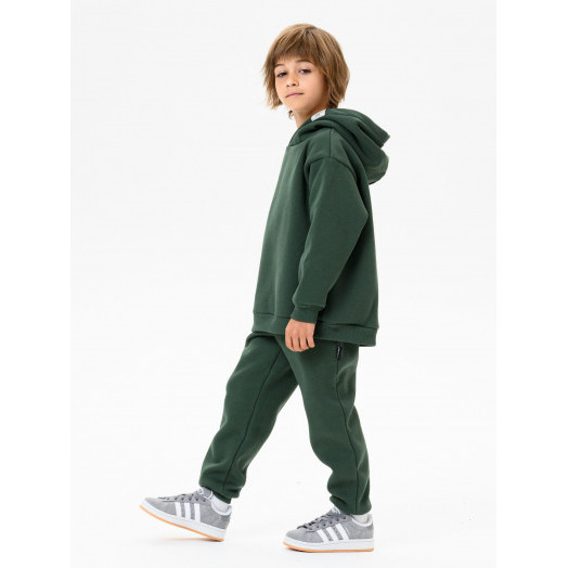 LF Kids, костюм "Over Comfort" с начесом, цвет зеленый