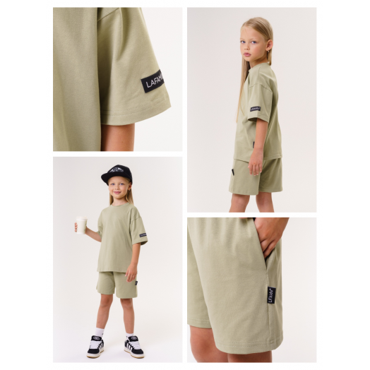 LF kids, костюм летний ( цвет Фисташка)