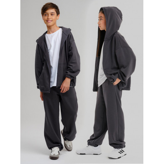LF Kids, костюм "Зип" на молнии, цвет графит LF Kids, костюм "Зип" на молнии, цвет графит