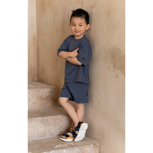 LF kids, костюм летний ( цвет графит)