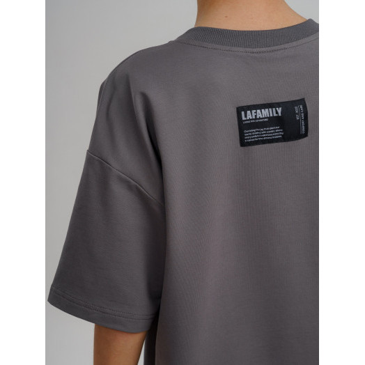 LF kids, костюм летний на подростка Цвет графит