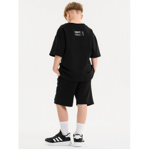 LF kids, костюм летний на подростка Цвет черный