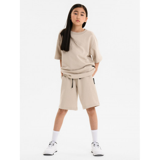 LF kids, костюм летний на подростка Цвет бежевый