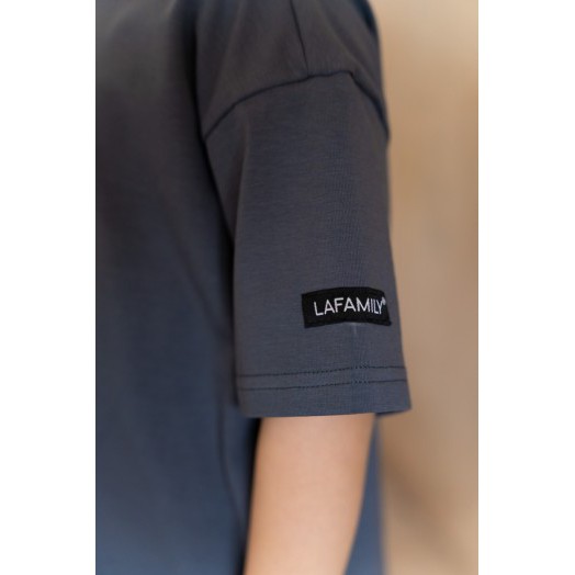 LF kids, костюм летний ( цвет графит)