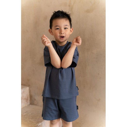 LF kids, костюм летний ( цвет графит)