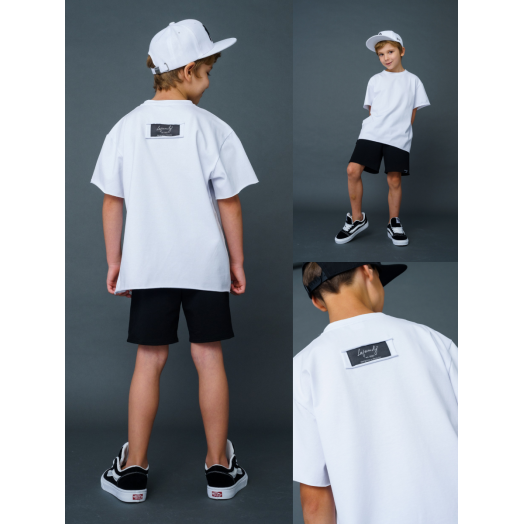 Футболка oversize от LF Kids, цвет белый