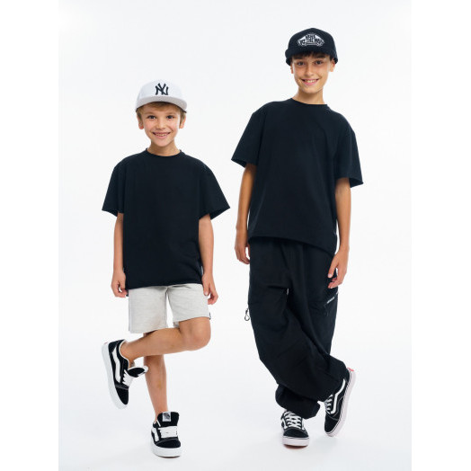 Футболка oversize от LF Kids, цвет черный