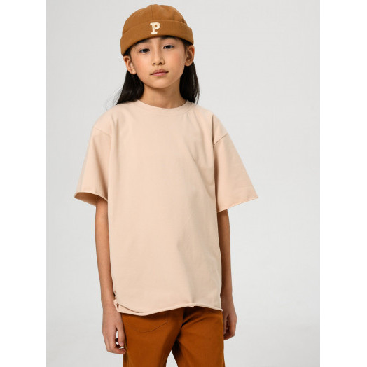 Футболка oversize от LF Kids, цвет кремовый