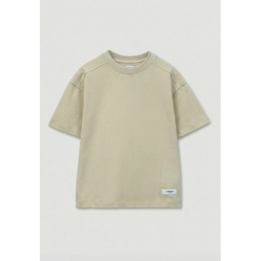 Комплект футболок от LF Kids, цвет графит+крем