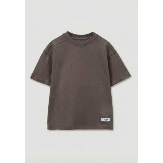 Комплект футболок от LF Kids, цвет графит+крем