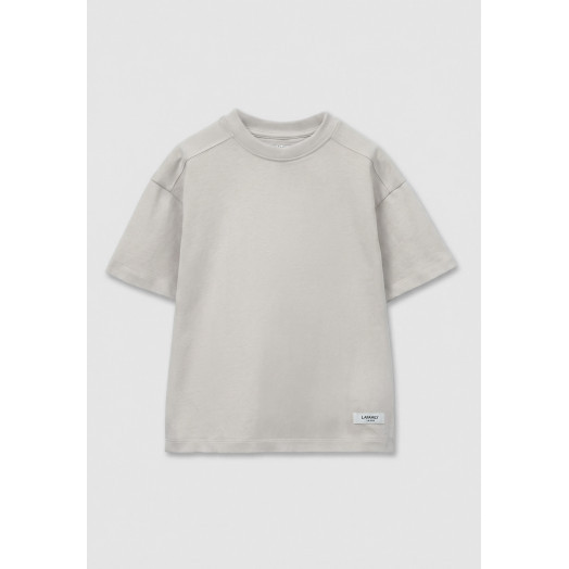 Комплект футболок от LF Kids, цвет розовый+светло-серая