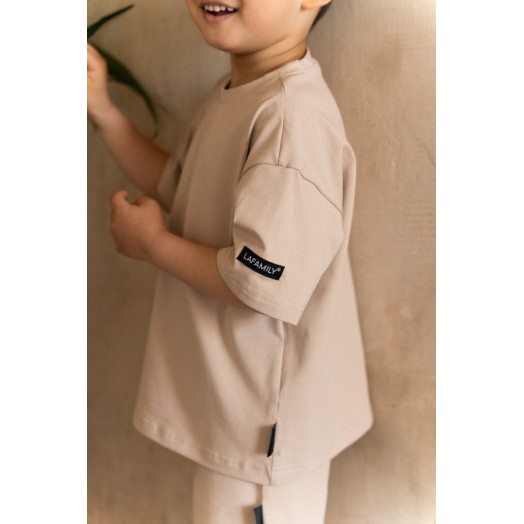 LF kids, костюм летний (цвет бежевый)