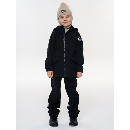LFkids,  костюм софтшелл непромокаемый цвет черный