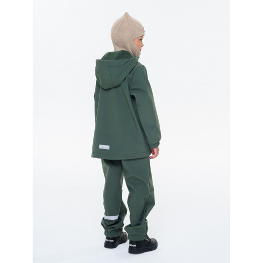 LFkids,  костюм софтшелл непромокаемый цвет оливковый