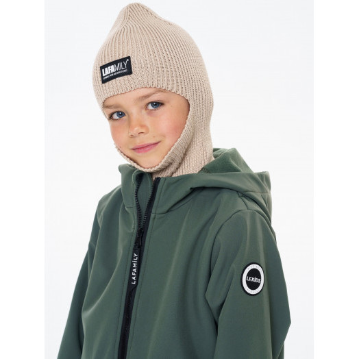 LFkids,  костюм софтшелл непромокаемый цвет оливковый