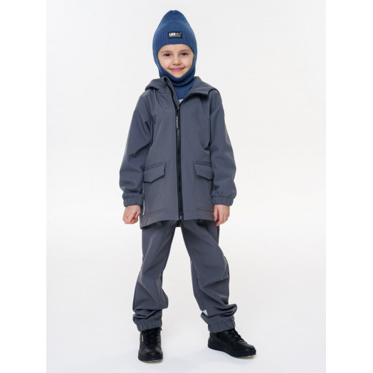 LFkids,  костюм софтшелл непромокаемый цвет серый