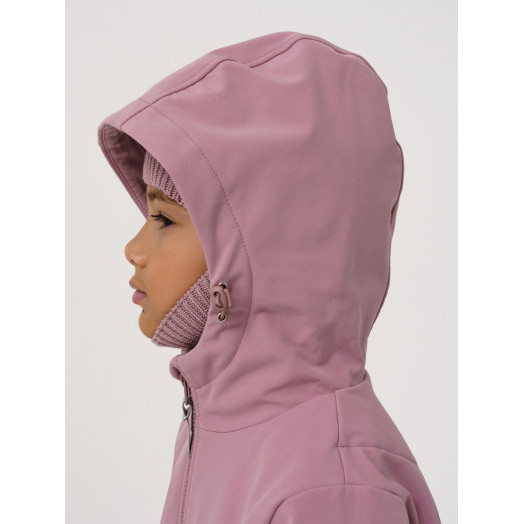 LFkids,  костюм софтшелл непромокаемый цвет розовый + серый