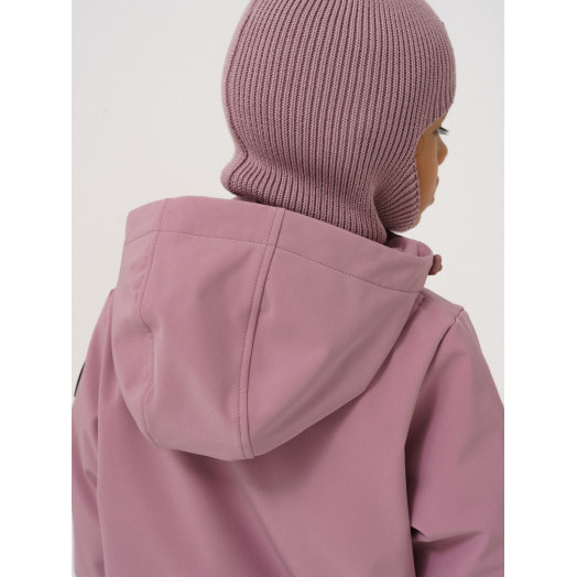 LFkids,  костюм софтшелл непромокаемый цвет розовый + серый