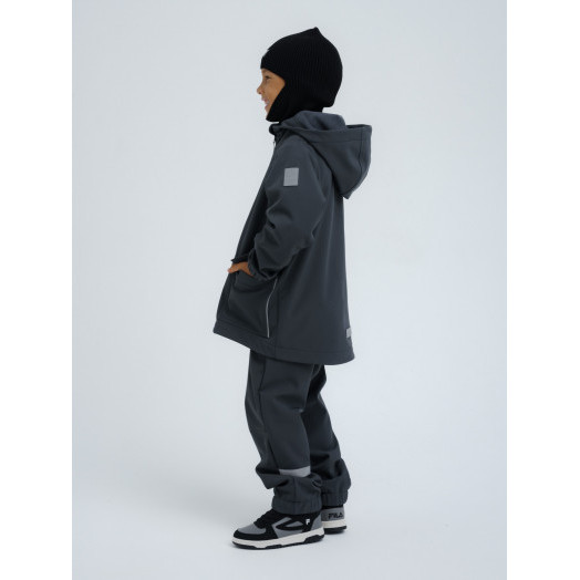 LFkids,  костюм софтшелл непромокаемый цвет графит