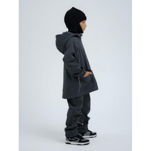 LFkids,  костюм софтшелл непромокаемый цвет графит