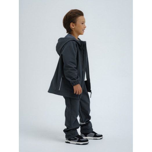 LFkids,  костюм софтшелл непромокаемый цвет графит
