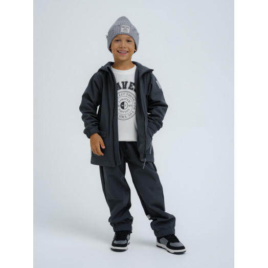 LFkids,  костюм софтшелл непромокаемый цвет графит