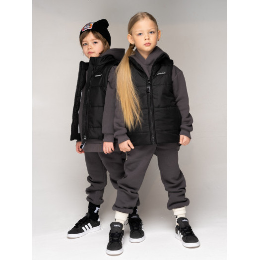 LF kids, жилет демисезонный, цвет черный LF kids, жилет демисезонный, цвет черный