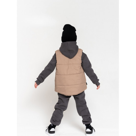 LF kids, жилет демисезонный, цвет бежевый LF kids, жилет демисезонный, цвет бежевый
