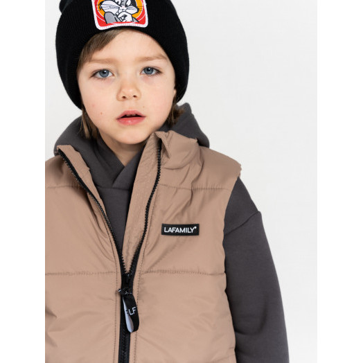LF kids, жилет демисезонный, цвет бежевый LF kids, жилет демисезонный, цвет бежевый