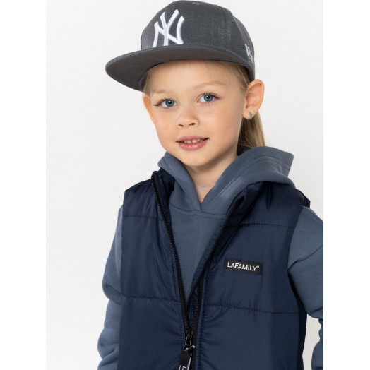 LF kids, жилет демисезонный, цвет синий LF kids, жилет демисезонный, цвет синий