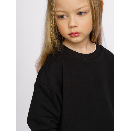LF kids, костюм облегченный  "Sweatshirt" ( цвет черный).  Арт.  D005