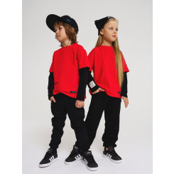 Лонгслив LF Kids, цвет красный